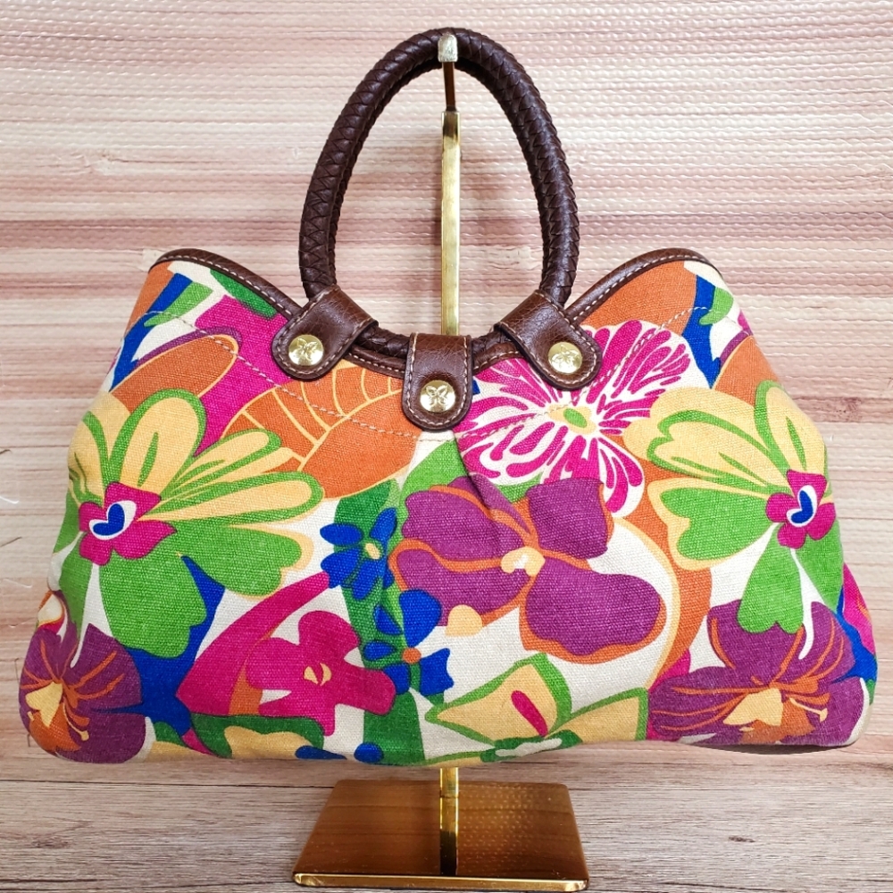 Relic Brand Floral Fabric Purse Bag